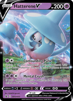 Hatterene V SWSH Black Star Promos #SWSH055