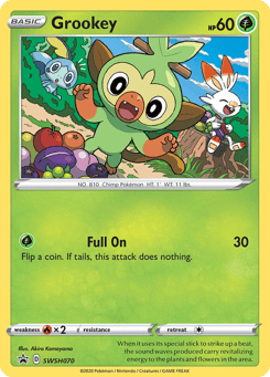 Grookey SWSH Black Star Promos #SWSH070