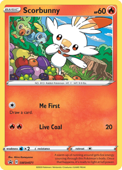 Scorbunny SWSH Black Star Promos #SWSH071