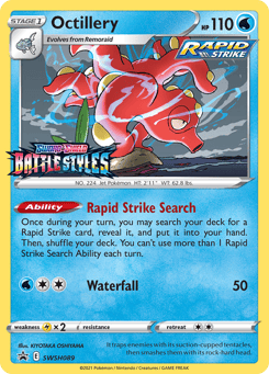 Octillery SWSH Black Star Promos #SWSH089