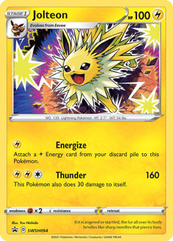 Jolteon SWSH Black Star Promos #SWSH094