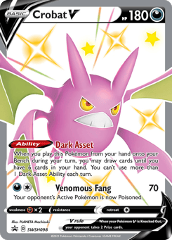 Crobat V SWSH Black Star Promos #SWSH098