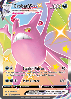 Crobat VMAX SWSH Black Star Promos #SWSH099