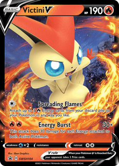 Victini V SWSH Black Star Promos #SWSH104