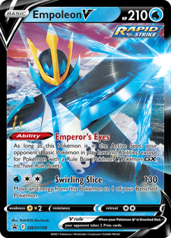 Empoleon V SWSH Black Star Promos #SWSH108