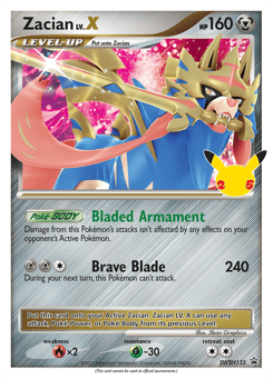 Zacian SWSH Black Star Promos #SWSH135