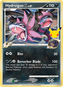 Hydreigon C SWSH Black Star Promos #SWSH138