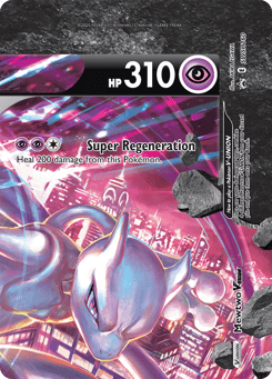 Mewtwo V-UNION SWSH Black Star Promos #SWSH160