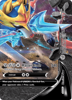 Zacian V-UNION SWSH Black Star Promos #SWSH166