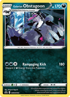 Galar-Barrikadax SWSH Black Star Promos #SWSH193