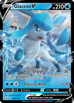 Glaceon V SWSH Black Star Promos #SWSH196