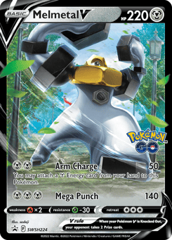 Melmetal V SWSH Black Star Promos #SWSH224