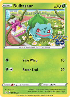 Bulbasaur SWSH Black Star Promos #SWSH231