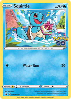 Squirtle SWSH Black Star Promos #SWSH233