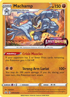 Machamp SWSH Black Star Promos #SWSH243