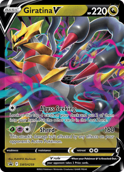 Giratina V SWSH Black Star Promos #SWSH259
