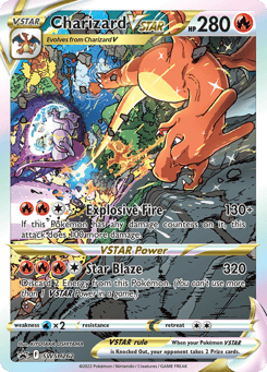 Charizard V-ASTRO SWSH Black Star Promos #SWSH262