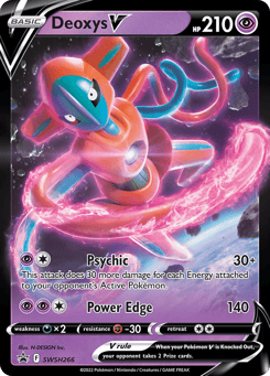 Deoxys V SWSH Black Star Promos #SWSH266
