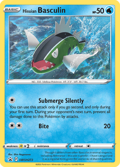 Hisuian Basculin SWSH Black Star Promos #SWSH273
