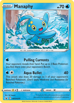 Manaphy SWSH Black Star Promos #SWSH275