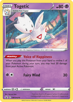 Togetic SWSH Black Star Promos #SWSH276