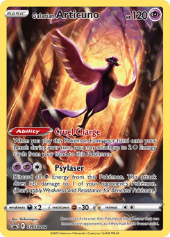 Galarian Articuno SWSH Black Star Promos #SWSH282