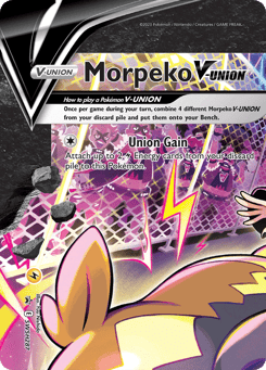 Morpeko V-UNION SWSH Black Star Promos #SWSH287
