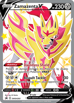 Zamazenta V SWSH Black Star Promos #SWSH293