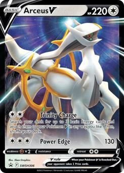 Arceus V SWSH Black Star Promos #SWSH306