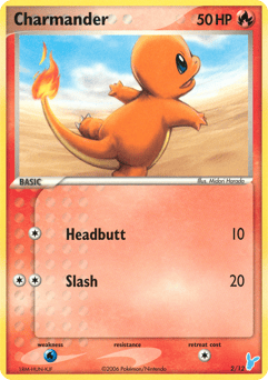 Charmander EX Trainer Kit 2 Minun #2