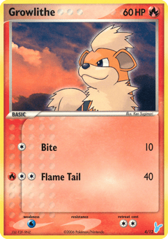 Growlithe EX Trainer Kit 2 Minun #4