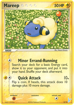 Mareep EX Trainer Kit 2 Minun #5