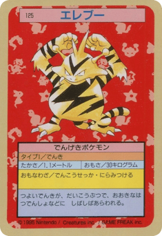 Japanese Electabuzz (エレブー)