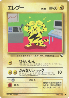 Japanese Electabuzz (エレブー)