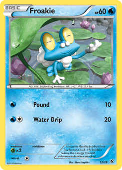 Froakie Kalos Starter Set #12