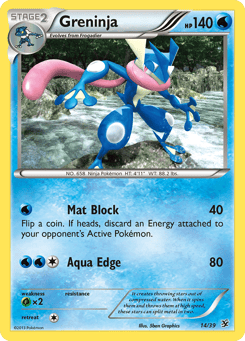 Greninja Kalos Starter Set #14