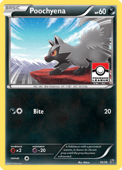 Poochyena Kalos Starter Set #16