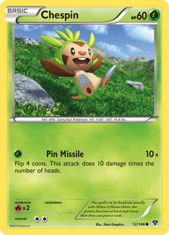 Chespin XY #12