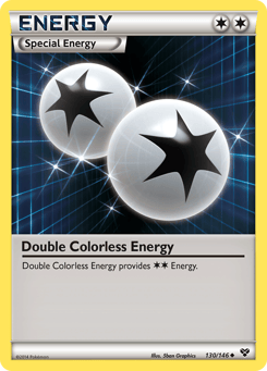 Double Colorless Energy XY #130