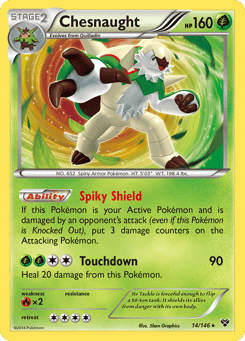 Chesnaught XY #14