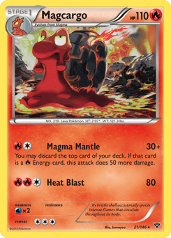 Magcargo XY #21