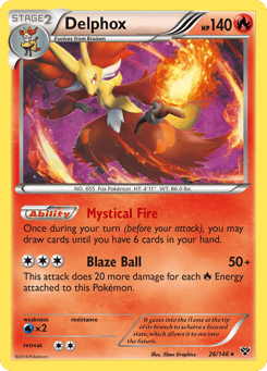 Delphox XY #26