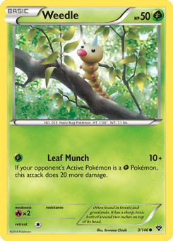 Weedle XY #3