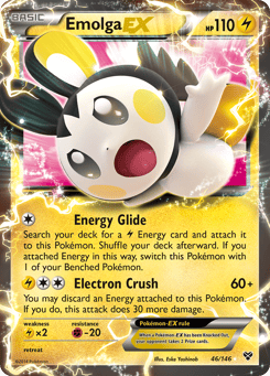 Emolga-EX XY #46
