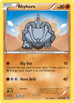Rhyhorn XY #60