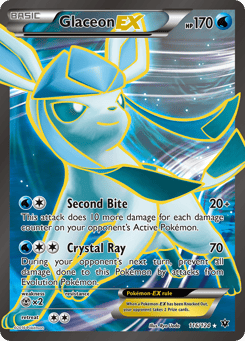 Glaceon-EX Fates Collide #116