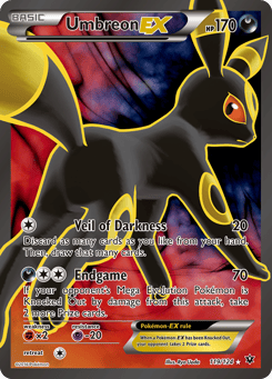 Umbreon-EX Fates Collide #119