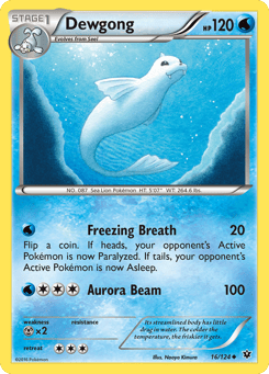 Dewgong Fates Collide #16
