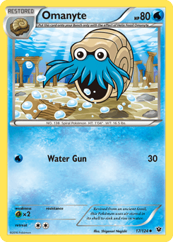 Omanyte Fates Collide #17
