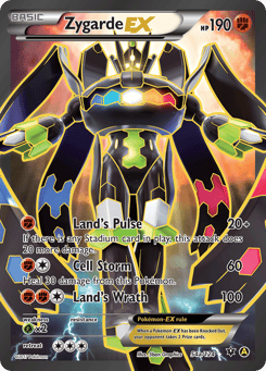 Zygarde-EX Fates Collide #54a